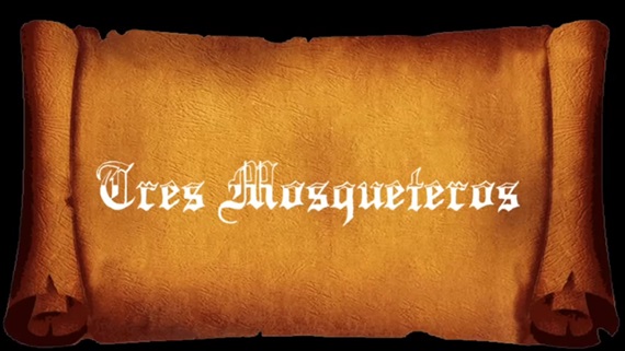 “Los tres mosqueteros, la Dama y el Otro”