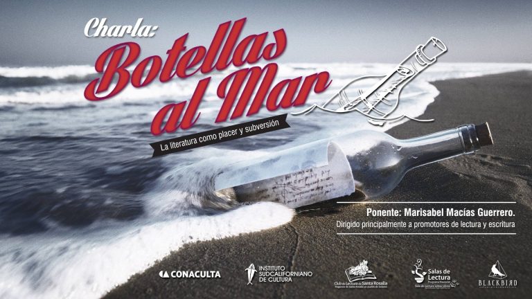 Charla: Botellas al mar, literatura como placer y subversión