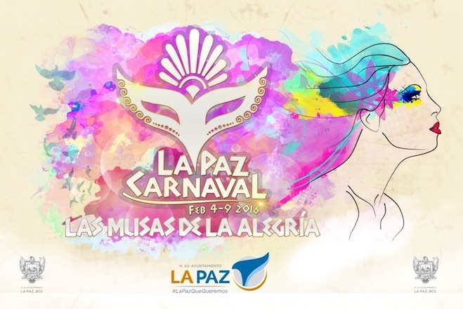 Cartelera de artistas para el Carnaval de La Paz