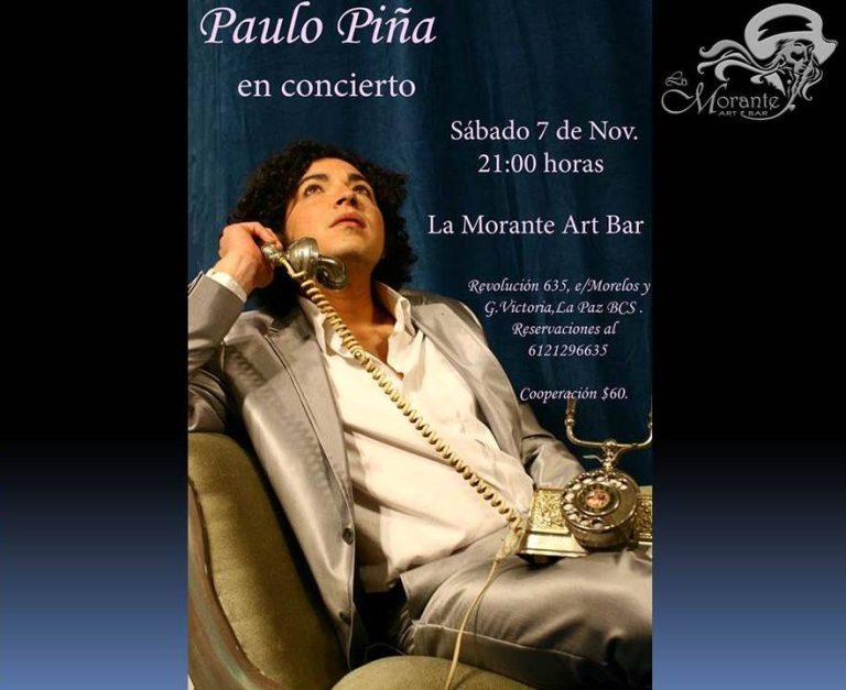 Paulo Piña en concierto