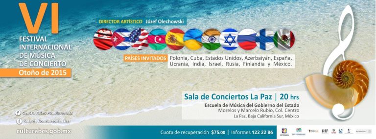 VI FESTIVAL INTERNACIONAL DE MÚSICA DE CONCIERTO