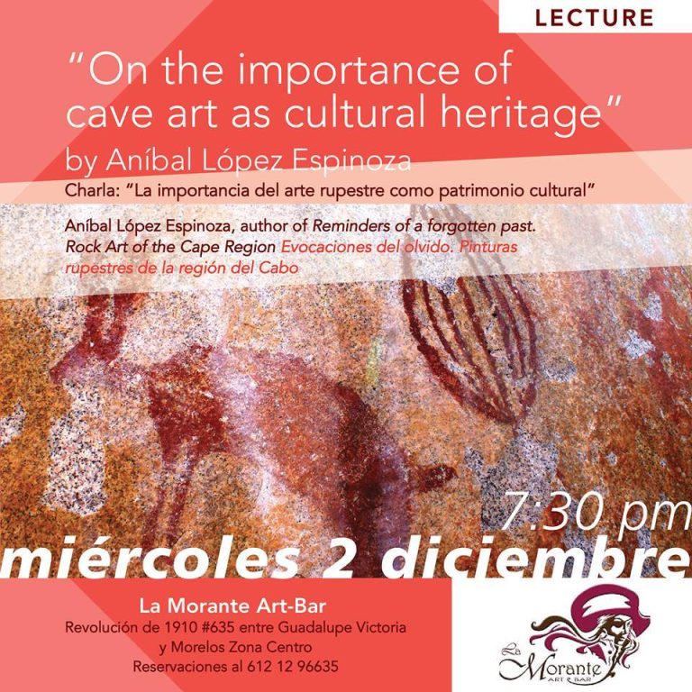 Charla: Pinturas rupestres, patrimonio cultural