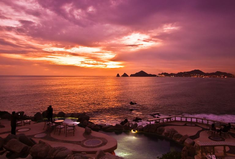 Un lugar especial para un atardecer en San Lucas: “Sunset Da MonaLisa”